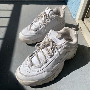 All white Fila Woman’s Distributors